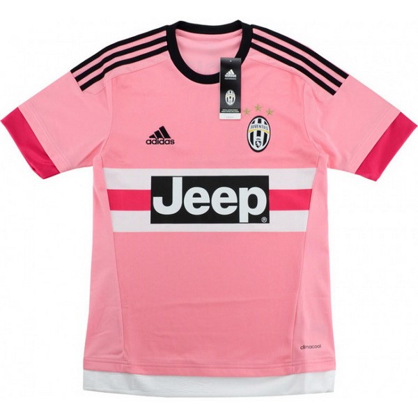 Camisetas Juventus Segunda equipo Retro 2015 2016 Rosa